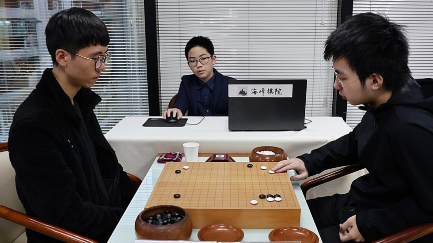 韩国围棋队赴台交流 世界冠军相互切磋（组图）