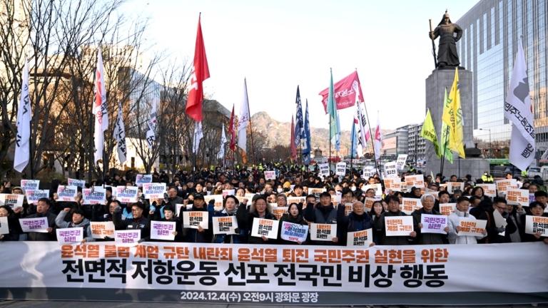 韓國戒嚴風波 防長請辭 在野陣營提彈劾案