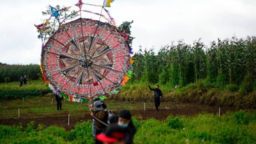 危地馬拉巨型風箏製作技術 獲聯合國列非物質文化遺產