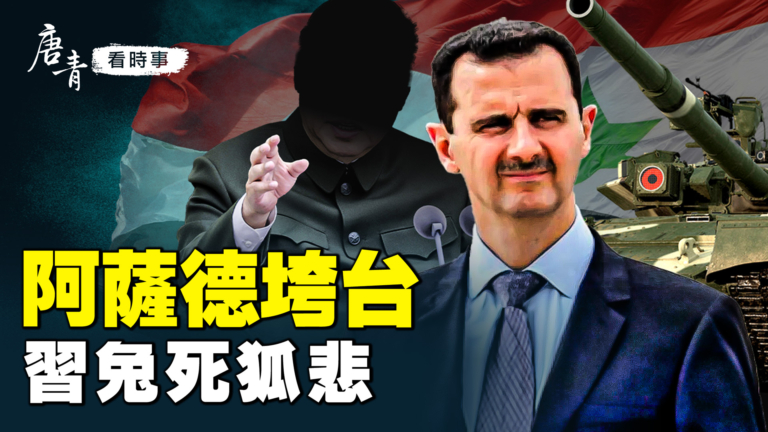 【唐青看时事】阿薩德政權垮台 習近平兔死狐悲