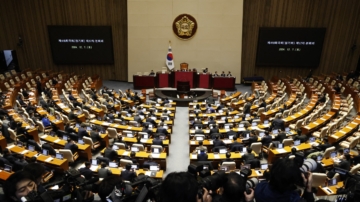 韓國會決議促逮捕總統 反對黨預算案強推過關