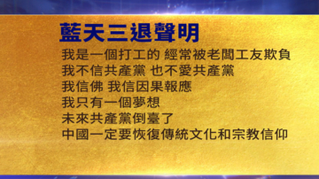 【禁闻】12月12日三退声明精选