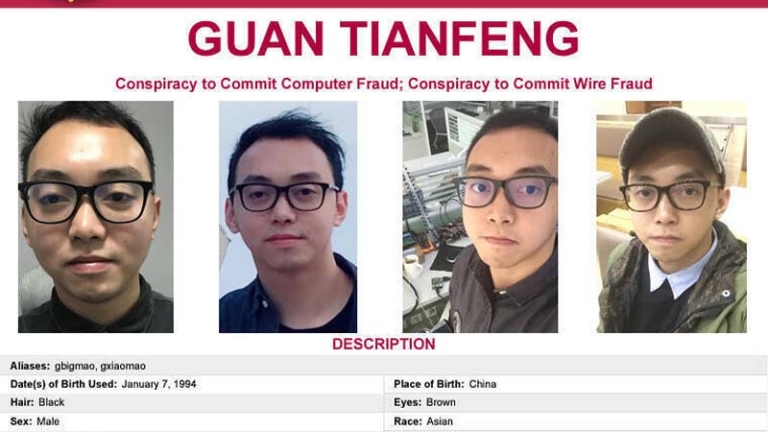 美國懸賞千萬的成都黑客 曾與自家黑客公司閙糾紛