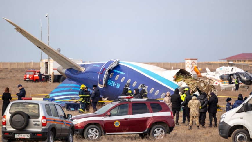 阿塞拜疆客機失事38死29人生還 尋獲黑盒子