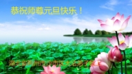 湖北法輪功學員恭祝李洪志大師新年好(20條)