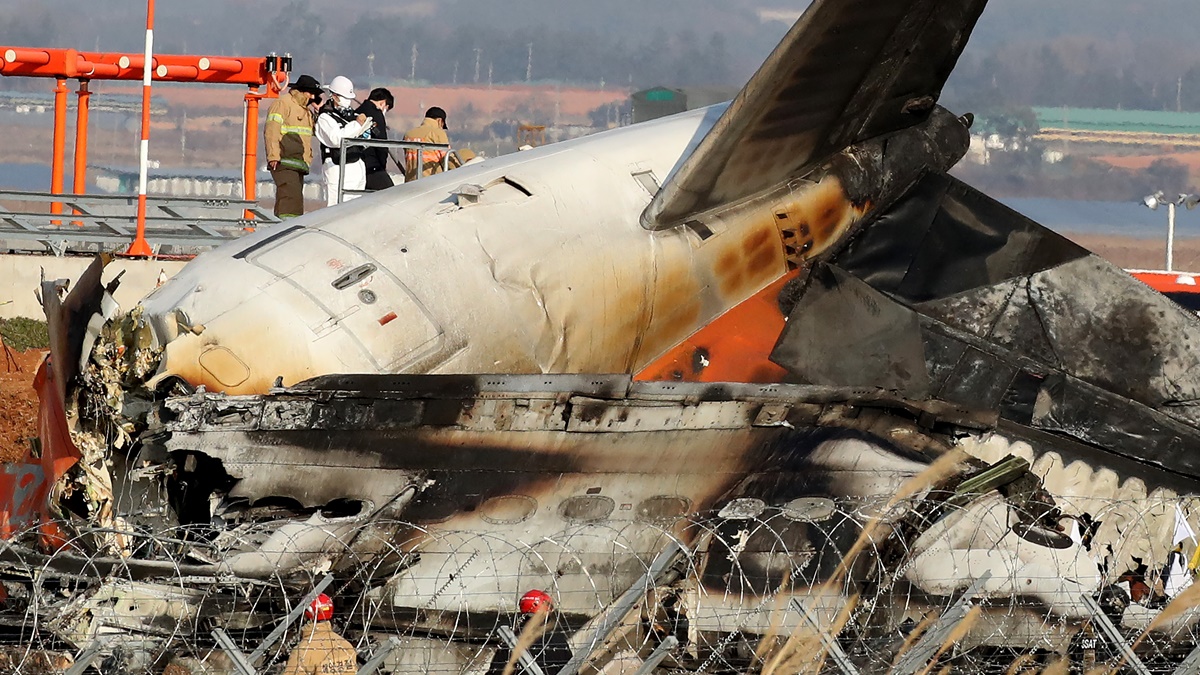 韩国济州航空重大空难179人罹难| 波音737-800客机| 爆炸| 新唐人电视台