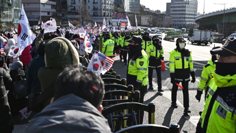 現場人員安全考量 韓國檢警放棄逮捕尹錫悅