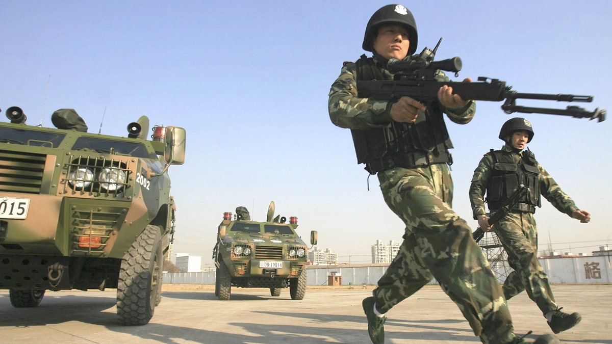 【禁闻】中共武警强化作战训练 为侵台关键兵力？