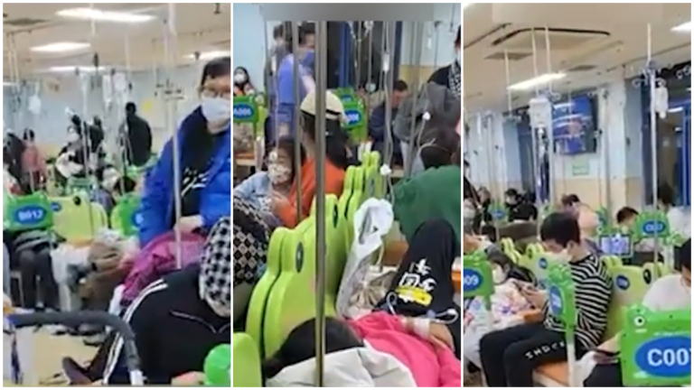中國疫情凶猛 北京醫生感染甲流後轉為肺炎