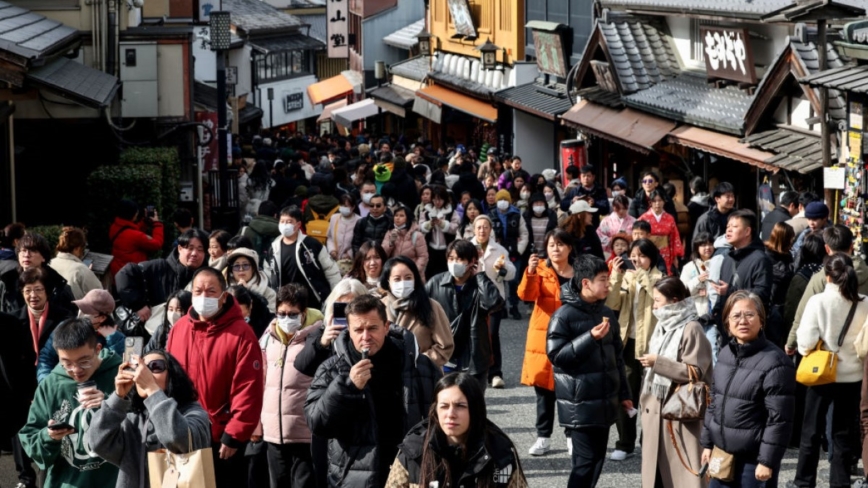 访日客近3700万人创新高 韩国逾881万人居冠