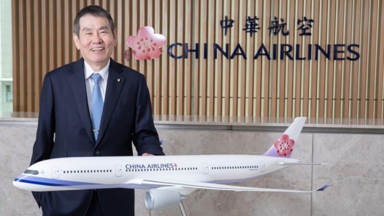 才說有點累 華航董事長謝世謙疑心肌梗塞猝逝
