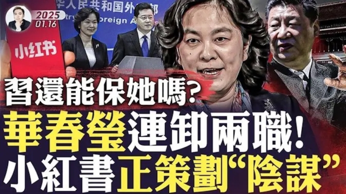 【拍案驚奇】華春瑩卸兩職 小紅書正策劃陰謀？