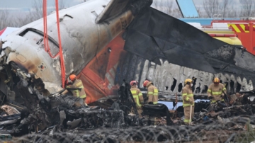 濟州航空失事客機 2具引擎均有鳥羽血跡