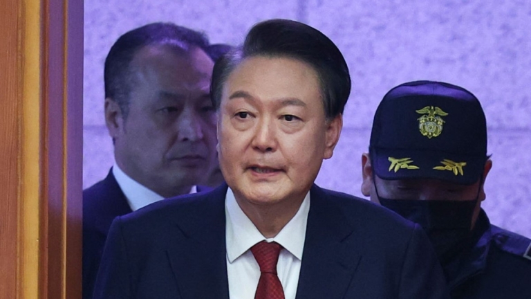 尹錫悅宣布退黨 籲支持國民力量黨總統候選人金文洙