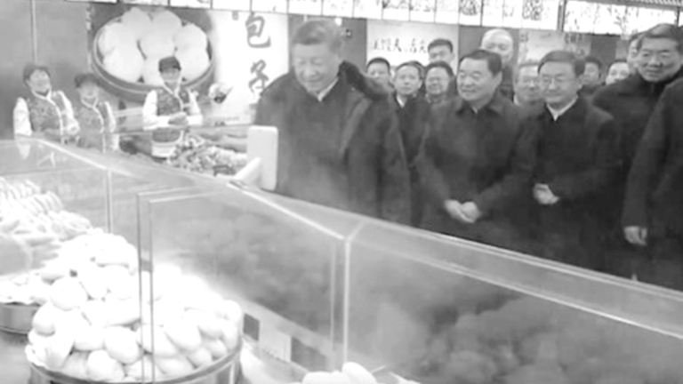 習現身遼寧包子鋪 央視「獨家視頻」引猜測