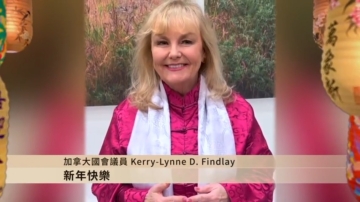 加拿大國會議員Kerry-Lynne D. Findlay給觀眾拜年