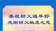 大陸法輪功學員恭祝李洪志大師新年好(29條)
