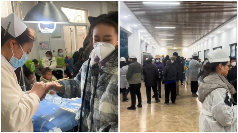 中國疫情迎來高峰 多地醫院殯儀館爆滿