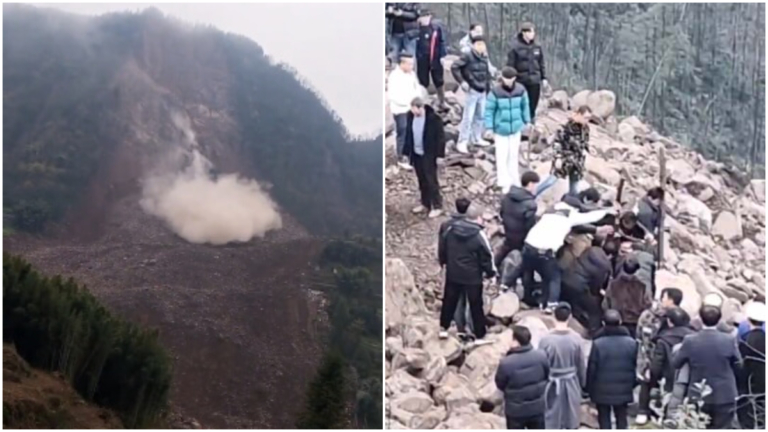 四川宜賓山崩埋數十人 早有隱患官方不管（視頻）