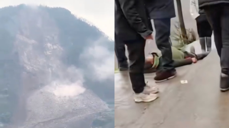 四川山體滑坡1死28失聯 目擊者憶述驚險細節（視頻）