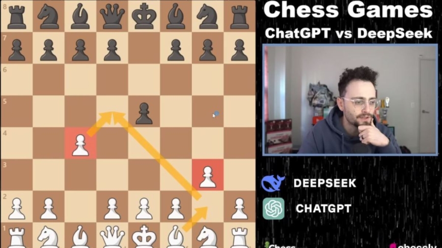 DeepSeek下棋靠忽悠“赢”ChatGPT  网友：教训深刻