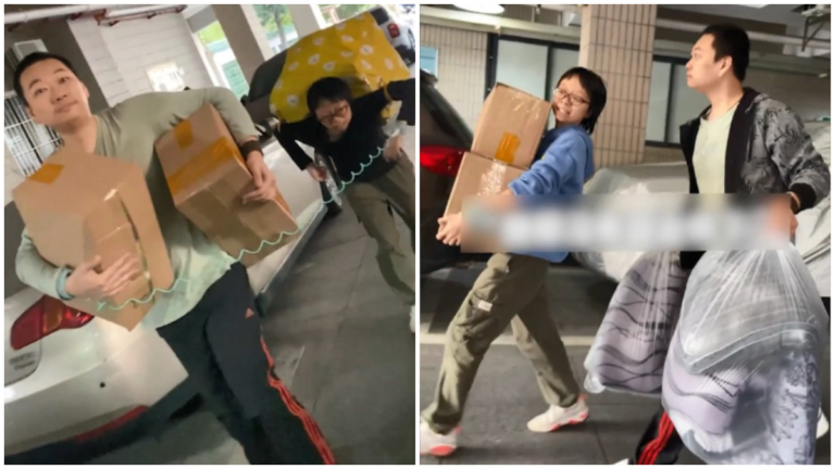 深圳殘疾兄妹扛大米賺錢 哀嘆：掙錢好難