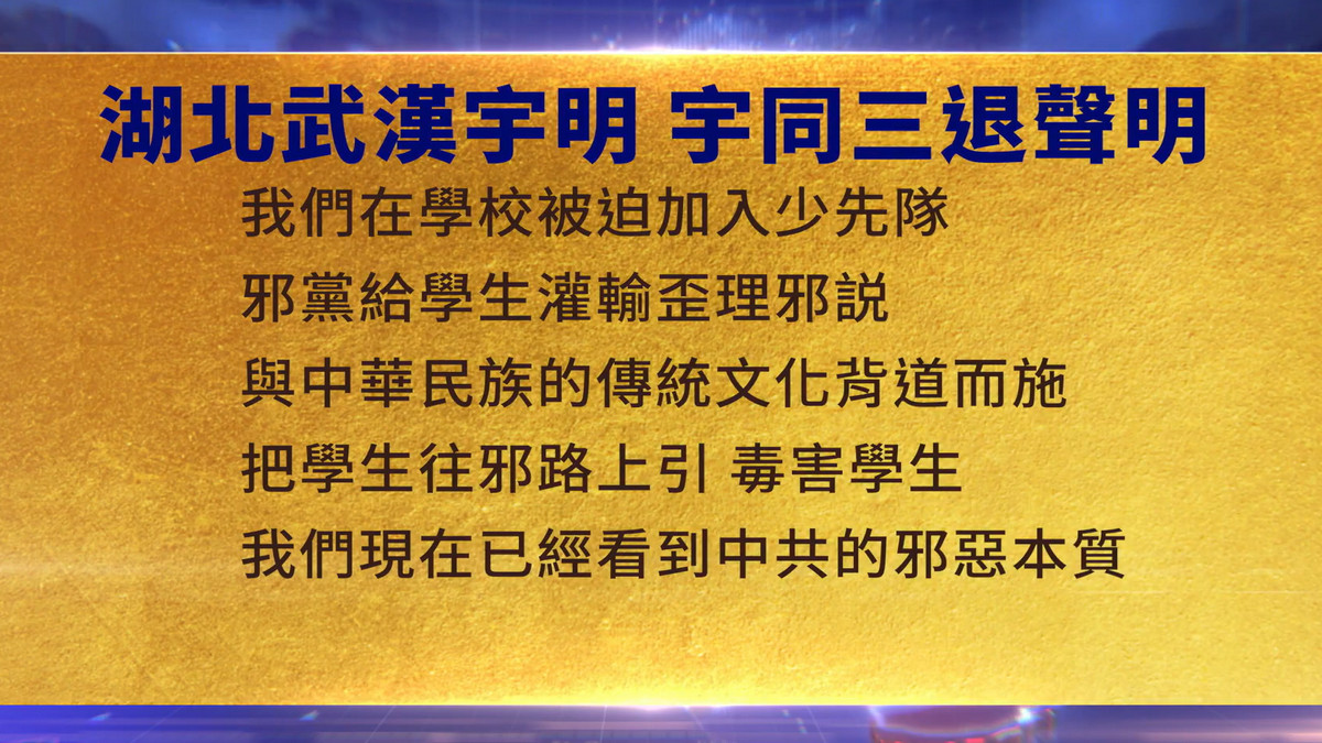 【禁闻】2月13日三退声明精选