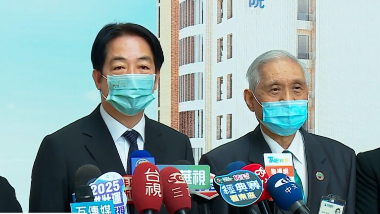 賴總統探視氣爆傷患 無名英雄盼2歲女童度難關