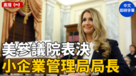 【直播】美參院確認萊夫勒出任小企業管理局局長