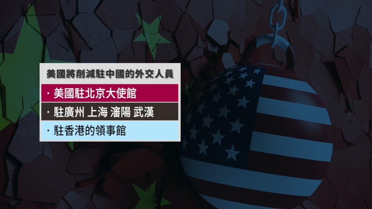【禁闻】美国将缩减驻华外交人员 裁员幅度达10％