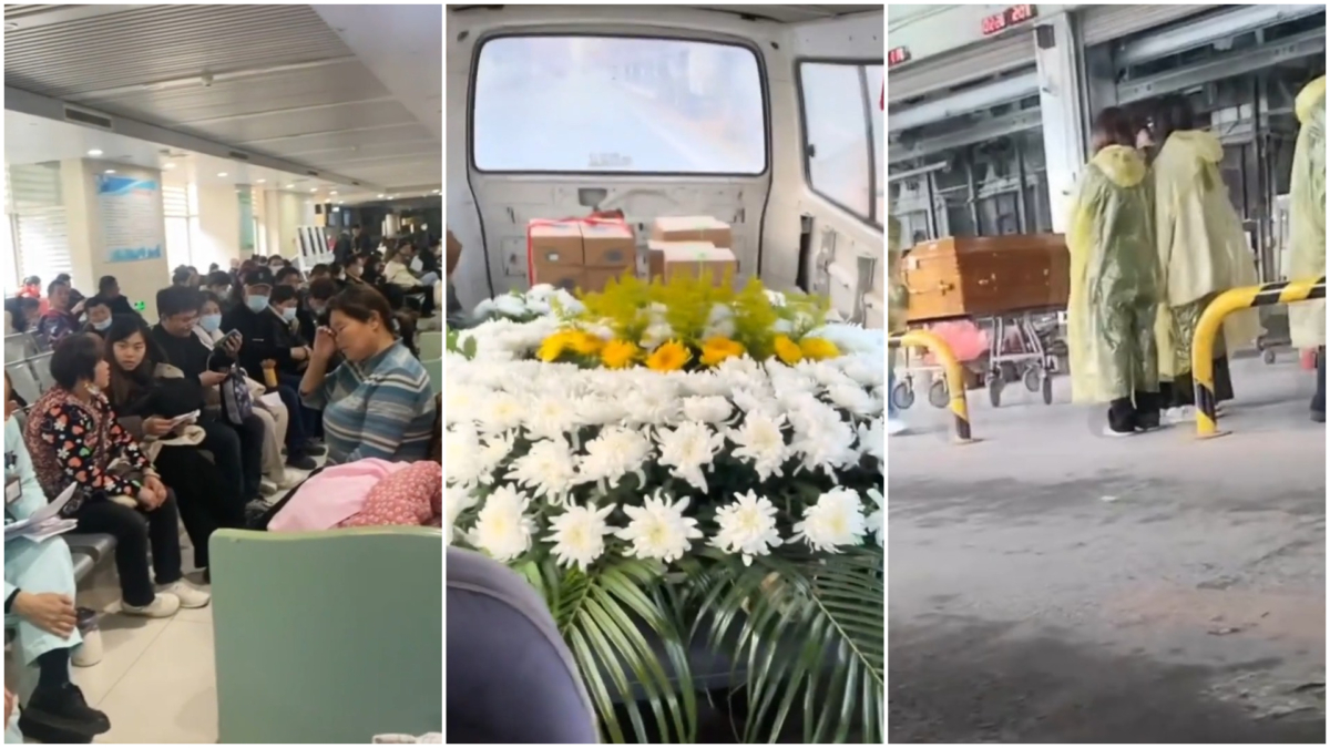 【禁闻】中国乡村唢呐队忙不停 殡仪馆遗体烧不完