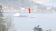 湖南懷化兩船相撞 客船沉沒