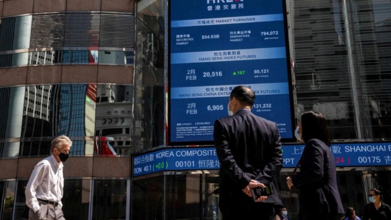 美對中關稅再加徵10% 滬深港股市應聲重挫