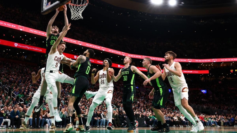 NBA：騎士完成大逆 轉擊敗凱爾特人領跑東部