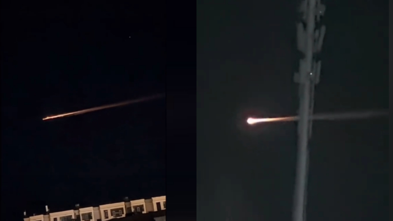 黑龍江多地午夜現不明飛行物 現場畫面曝光（視頻）