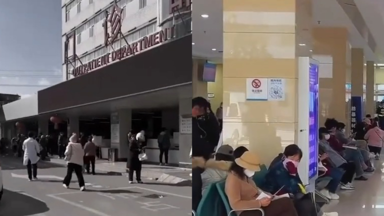 中國疫情延燒 醫院感染嚴重 肺炎特別多