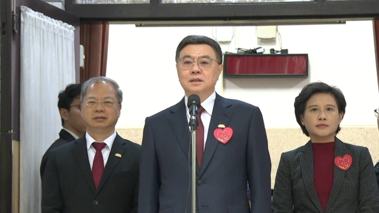 台閣揆談軍備：要讓國家更強 中共是唯一威脅