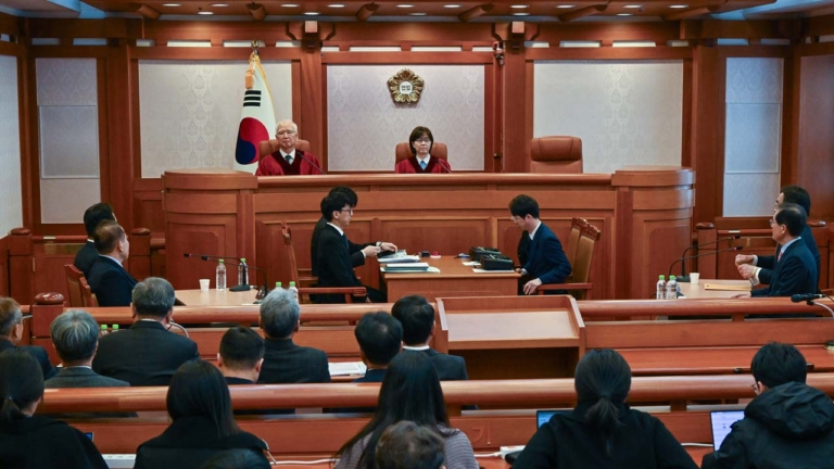 韓國憲法法院一致駁回監查院長崔載海彈劾案