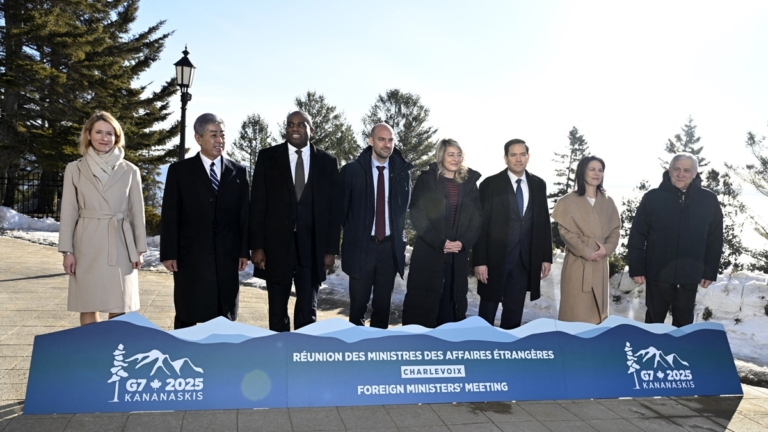 G7外長齊聚加拿大 聚焦川普關稅與俄烏問題