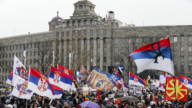 不满发酵 塞尔维亚爆最大规模反政府抗议