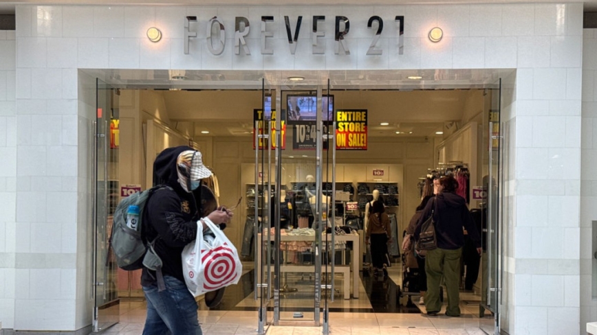 拥350家商店 快时尚Forever 21二度声请破产