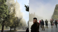 北京天壇公園爆發「花粉霧」 居民苦不堪言（視頻）