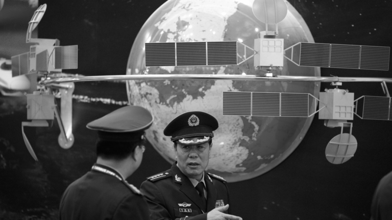 中共演練衛星纏鬥 美國太空軍高度重視