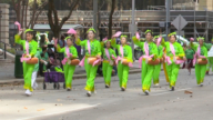 法轮功亮相休斯顿圣派翠克节游行