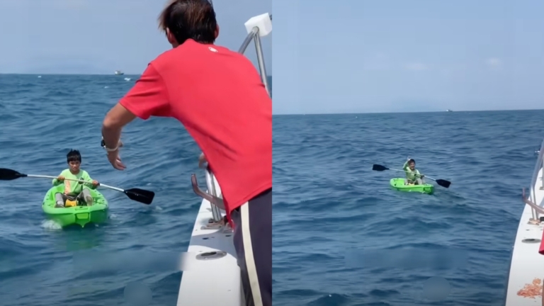 10歲男孩釣魚睡著了 海上漂流一天一夜（視頻）