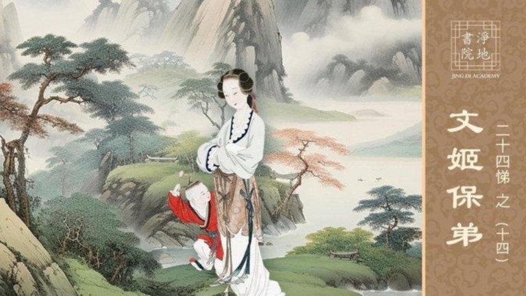 【故事薈萃|悌的故事】中華傳統美德故事 悌篇之十五 文姬保弟