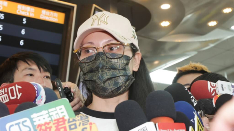 陸配亞亞回中國 被多名黑衣人帶走 去向成疑