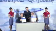 航空市場續熱！華航、空巴簽約 投入歐美長程線