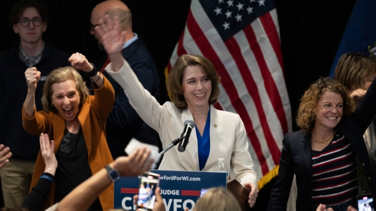 美國威州最貴司法選舉 自由派拿下高院大法官