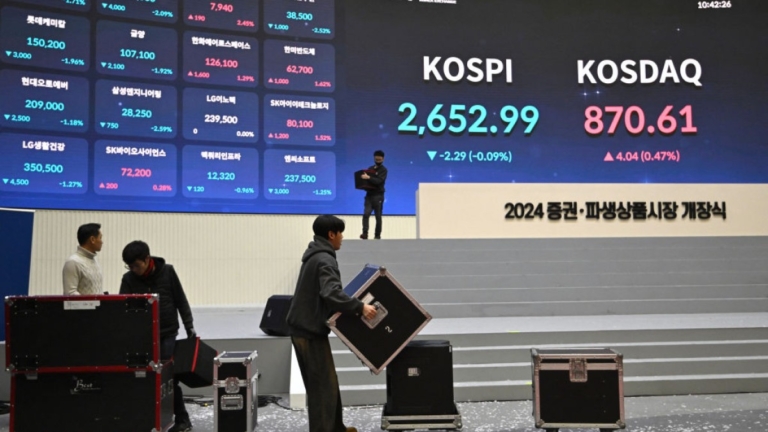 川普關稅風暴 韓股開盤跌逾5% 觸發暫停程式交易